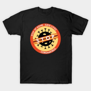 Stop coronavirus 2 T-Shirt